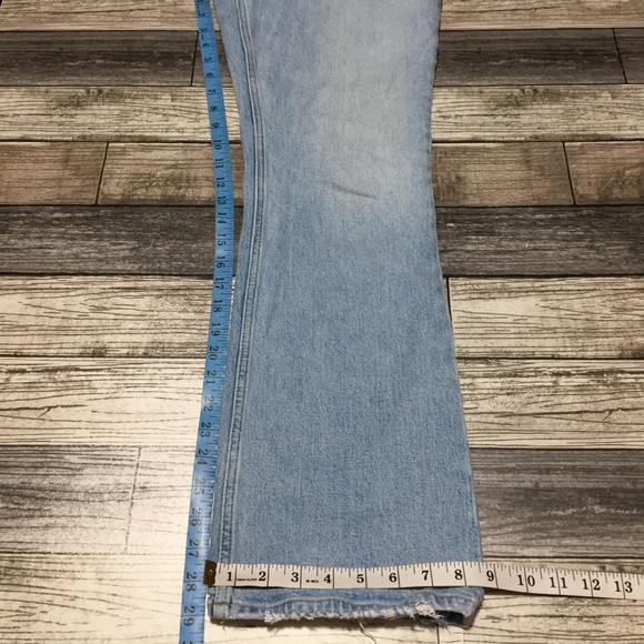 Abercrombie Fitch The 70’s Vintage Flare Ultra High Rise Jeans Women 29/8S Blue - Picture 2 of 11